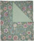 Pip Studio Tagesdecke Viva Las Flores Grün Blüten Knospen Beeren Schmetterlinge Stiele, Größe:150 x 200 cm