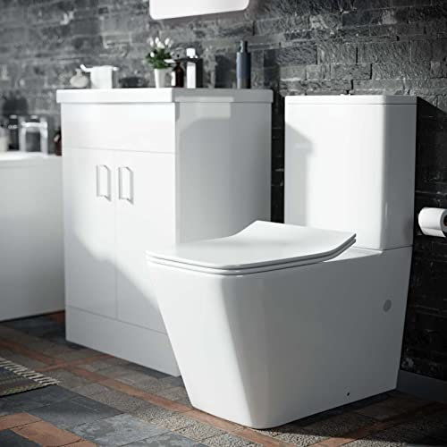 Bath, Toilet Vanity Unit Three Piece White Bathroom Suite | Desner