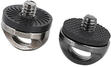Hemobllo Safety Screw for Camera Shoulder Strap Quick Install Screw for Universal Fit Sturdy Zinc Alloy