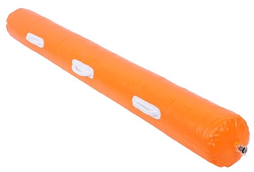 Aufblasbare Poolnudel, Aufblasbarer Poolstab, Kreativ, Einfach zu Bedienen, Langlebig für die Wassererholung (ORANGE)
