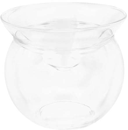 HOLIDYOYO Caviar Serving Set, Glass Chiller Serving Dish with Ice Holder Ice Chilled Bowl Caviar Serving Set Wine Cup for Shrimp Appetizers Martinis Cocktails