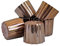 LuxéArt - Lot de 6 Moules à cannelés 4.7 cm, couverture cuivre. Ustensile de cuisine et de pâtisserie. Idéal pour les gourmets et les professionnels. Livret numérique 5 recettes OFFERT