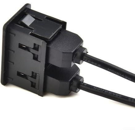 Adaptateur de câble audio à double panneau USB pour autoradio, performance sonore améliorée et montage pratique sur tableau de bord