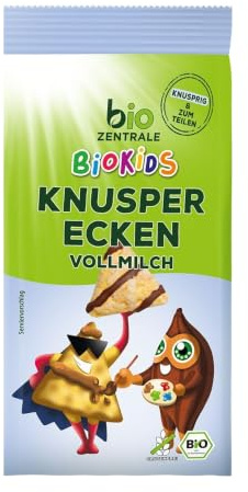 BioKids Knusperecken Vollmilch 60g