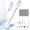 CGOLDENEWALL Dampfbesen Boden Dampfreiniger, 360ml Wassertank, 2 Dampfstufen, 3m Kabel, mit 12 Reinigungszubehör, für Hartböden, Fliesen, Fenster, Küche