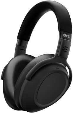 EPOS ADAPT 660 USB-C Wireless Bluetooth Headset – Hybrid ANC, UC Certified, Noise Cancelling, 30h Battery, Dual Device Connection, Premium Stereo Sound, Comfortable Over-Ear Design, Black