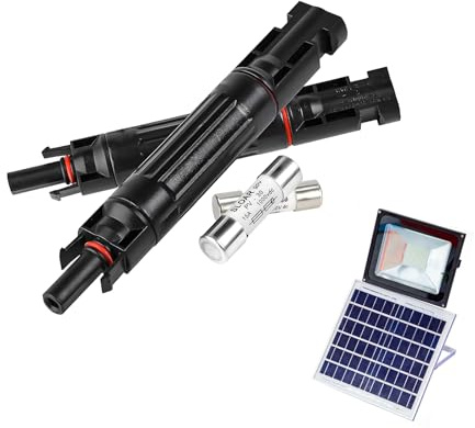 Bexdug Porte-Cartouche Fusible pour Panneaux Solaires | 2 Pièces Porte-Fusible En Ligne pour Régulateur Solaire | Dispositif de Protection Étanche pour Circuits, Câblage Électrique, Éclairage LED et