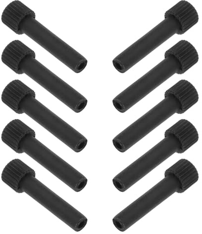 IWOWHERO 10 Stück Teiliges Lampenschalter drehknöpfe aus Robustem Kunststoff Langlebig und Präzise Ersatz accessoire für Lampenfassung zur Reparatur und Lichtsteuerung