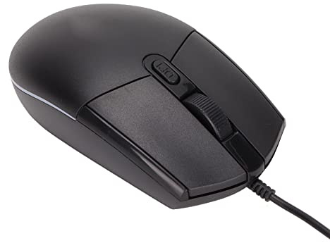 KUIDAMOS RGB Gaming Mouse High Fit 1600DPI RGB Backlight Wired Compact Portable Mouse for Office Household