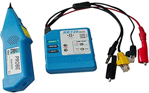 Kurth 0.49567 Ke701 Telco- Leitungssucher-Kit Besteht Aus Easytest 720 / Probe410 Und Schutztasche