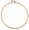Rayher Stickrahmen rund Bambus ø 23 cm, Kreuzstich, kreisförmig, Hoop Ring Kreis, Ring für Bastelarbeiten, Nähen, für DIY-Handwerk, Stickerei Hoop, runde Nähmaschine, Cross Stitch Hoop, 62564000