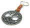 Schlüsselanhänger Schlüsselring Baum des Lebens an Lederband - EIN besonderes Schmuckstück, das Kraft gibt. 7cm Plus Ring 2,5cm