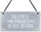 RED OCEAN TREATMENT IN PROGRESS Do Not Disturb Hanging Wall Door Salon Sign Plaque Gift