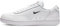 NIKE Court Vintage, Sneaker Hombre, Blanco Negro Total Naranja, 43 EU