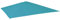 Mendler Revêtement de Remplacement pour Parasol de Luxe HWC-A96 3x4m (Ø5m) Polyester 3,5kg - Turquoise