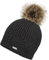 CHILLOUTS Wintermütze mit Fleecefutter - Abnehmbarer Veganer Bommel Apple Hat