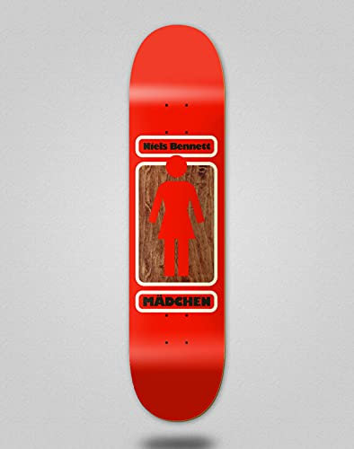 Mädchen Skateboard Skateboard Deck 93 Til Bennet 8,25 x 31,75