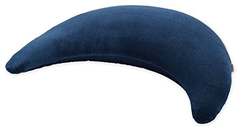 Kinderhaus Blaubär Set Theraline Plüschmond Stillkissen & Bauchstützkissen mit Stoffwindel Schmuse- und Lesekissen | Kopf- und Nackenkissen | gefüllt mit Mikroperlen