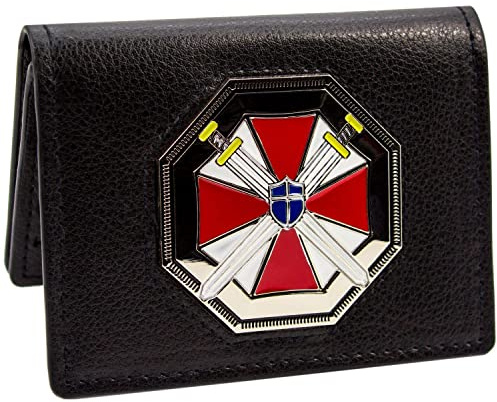 Umbrella Corp Biohazard Countermeasure Service Wallet Card Holder Card Holder, Black