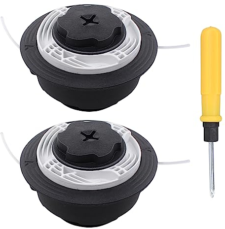 Tête de tondeuse à gazon - Tête de fil - M8 x 1,25 - Pour Stihl C6-2 FS 38 FS38 FS 45 FS40 FS50 FSE 81 FSE 71 FSE 60