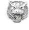 Tiger Emblem Auto Aufkleber LKW Motorrad Fahrrad Aufkleber Selbstklebende Tiger Kopf Auto Aufkleber