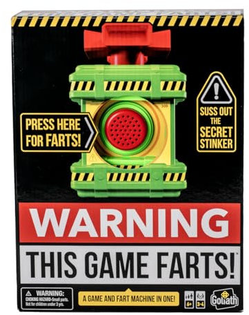 Goliath Spiele: Warnung: This Game Farts | Sniff Out The Stinker to Win! | Für 3-4 Spieler | Ab 6 Jahren