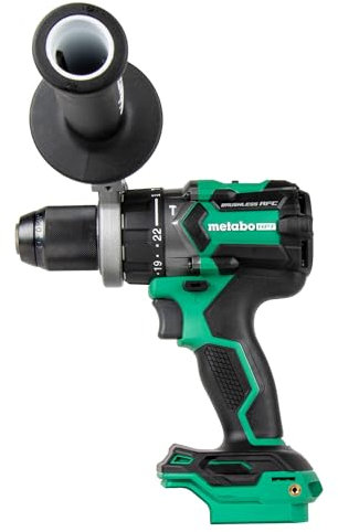 Metabo HPT Taladro percutor inalámbrico MultiVolt™ de 1/2 pulgada de 18 V | Solo herramienta - Sin batería | Control de fuerza reactiva | Máxima potencia en su clase | DV18DCQ4