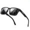 Wrimen Polarisiert-Sonnenbrille-Herren-Damen-Sonnenbrillen-UV400 Unisex Schwarz Polarisierte Brille Metallrahmen Retro Klassisch für Angeln Trekking Radfahren