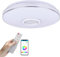 ELINKUME LED-Deckenleuchte mit Bluetooth-Lautsprecher, Smart Remote und APP-Steuerung, RGBW-Farbwechsel, einstellbar für Schlafzimmer, Wohnzimmer,Bad,Arbeitszimmer,Kinderzimmer