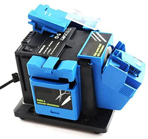 USKI Afilador eléctrico for el hogar Herramienta Broca Cuchillo afilador de Tijera Molinillo afilador multifunción