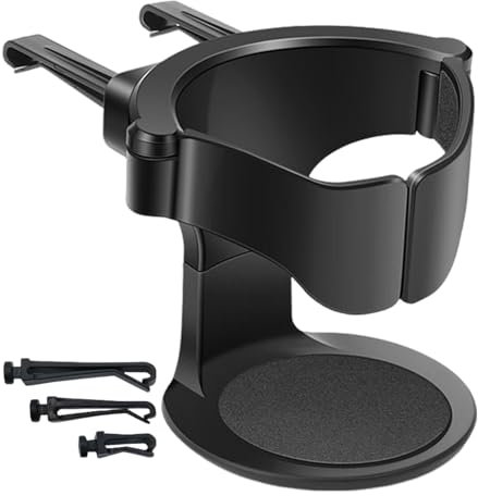 Fravsiu Portabicchiere per griglia di ventilazione, portabicchieri per griglia di ventilazione, porta bottiglia d'acqua per camion | supporto per tazza di aerazione auto, porta bevande automatico