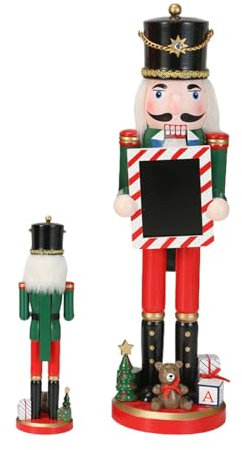 Générique Figurine Casse-Noisette de Noël - Décoration Traditionnelle en Bois