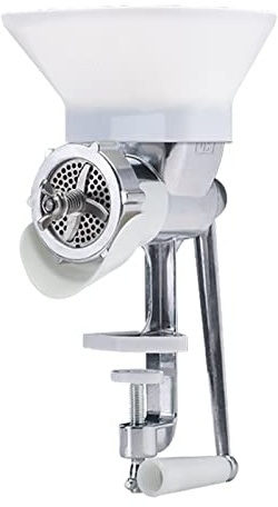 Pellet-Herstellungsmaschine für Tiernahrung – Manueller Futter-Granulator für Hunde, Katzen, Fische, Hühner – inklusive 3 mm/4 mm/5 mm/6 mm Formen – tolle Pelletmaschine für Tierfutter