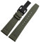 SCWZZWSY Für IWC Pilot Spitfire Timezone TopGun Armband Grün Schwarz Gürtel Armbanduhr Riemen 20mm 21mm 22mm Nylon Canvas Stoff Uhrenarmband