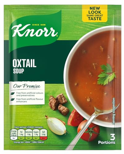Knorr Oxtail Soup Mix, 53g, Pack of 3, Irish Recipe