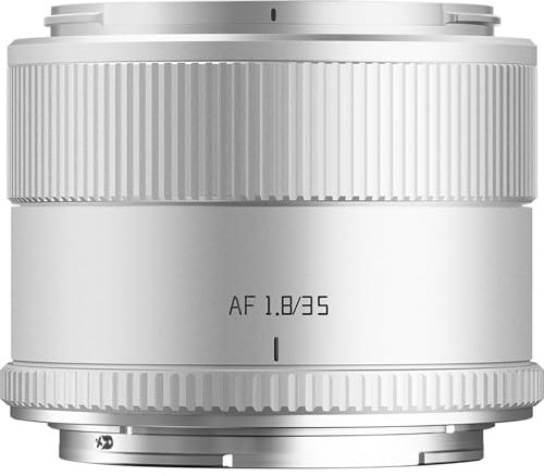 TTartisan Obiettivo AF 35 mm F1.8 II per Nikon Z, APS-C Autofocus Z Mount Obiettivo compatibile con fotocamere Nikon Z mount senza specchio (argento)