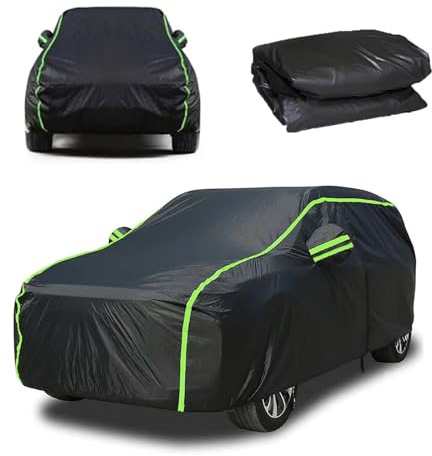 Autoabdeckung Autoplane für Seat Ibiza Regenfeste Autoplane Outdoor,Auto Garage Plane,Staubdichte Autoabdeckung Indoor,Oxford-Gewebe