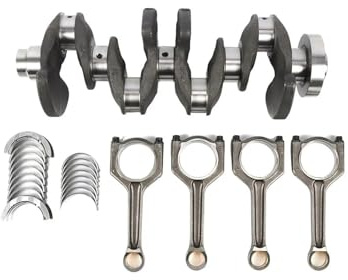 Vilebrequin et bielles pour moteur N20B20A 2.0, kit de coussinets de vilebrequin et de paliers principaux 11217640165 11247624616, compatible avec BMW X1 X3 X4 N20