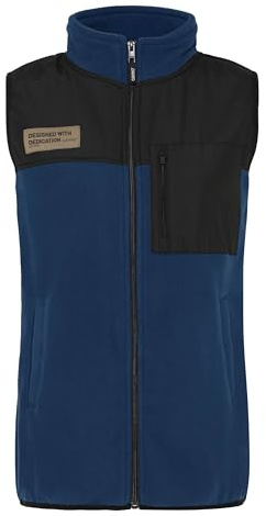 OXMO OXNete Damen Weste Pullover Fleecepullover