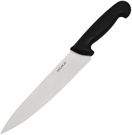 Hygiplas Cooks Knife Black - 8 1/2