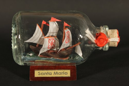 Santa Maria Mini Buddelschiff 50 ml ca. 7,2 x 4,5 cm Flaschenschiff