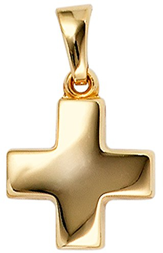 Jobo Damen-Anhänger Kreuz aus 8 Karat 333 Gold