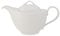 Villeroy und Boch New Cottage Basic Teekanne, 1,2 Liter, Premium Porzellan, Weiß