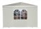 Seitenteil für Pavillon 3x3 Meter mit Fenster, Ecru