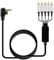 OSTENT AV HDTV TV Audio Vidéo Composant Câble Compatible pour Sony PSP 2000/3000 Console