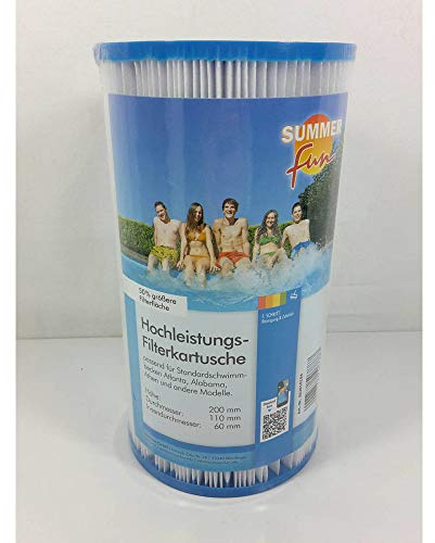 Summer Fun Hochleistungsfilterkartusche für Standardbecken