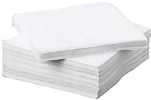 Swantex AJS233-WT Luncheon Napkin, 2-Ply, 33 cm Length, White (Pack of 100)