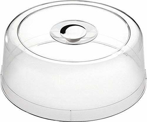APS 6517 Frischhalte-Haube, nahezu bruchsicher, Ø 30 cm, Höhe 11,5 cm, verchromter Griff, Polystyrol, Made in Germany