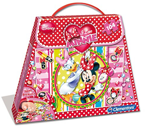 Clementoni 20401.4 - Minnie Shopping Bag Puzzle, 104 teile