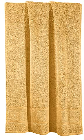Erwin Müller Handtuch Karlsruhe 100% Baumwolle gelb Größe 50x100 cm - extrem saugstark, leicht, flauschig weich, hautschmeichelnd (weitere Farben)